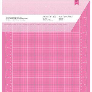 AMERICAN CRAFTS 11x17 PINK SELF-HEALING CUTTING MAT